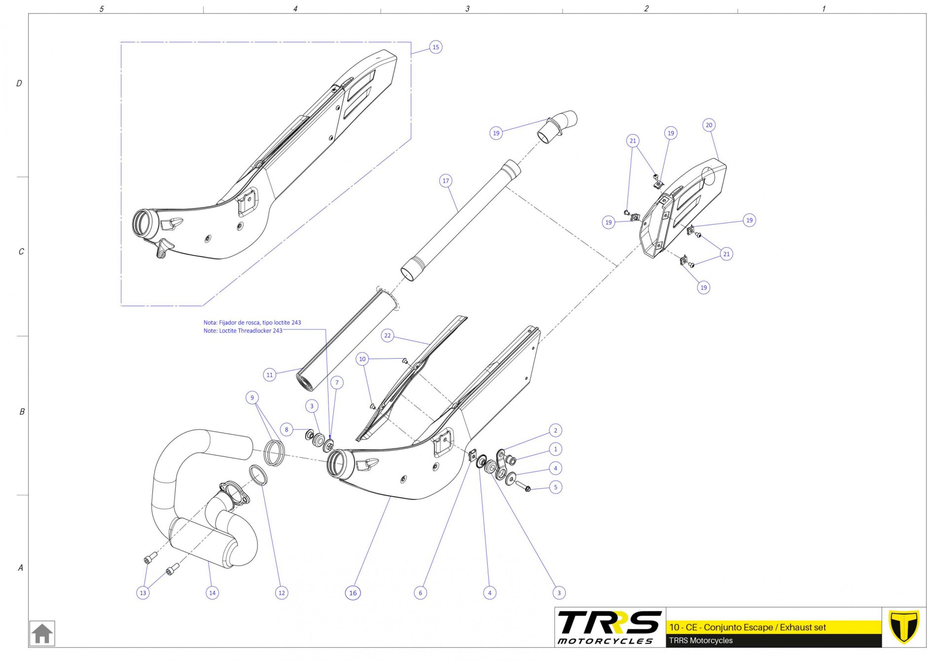 10TR - EXHAUST
