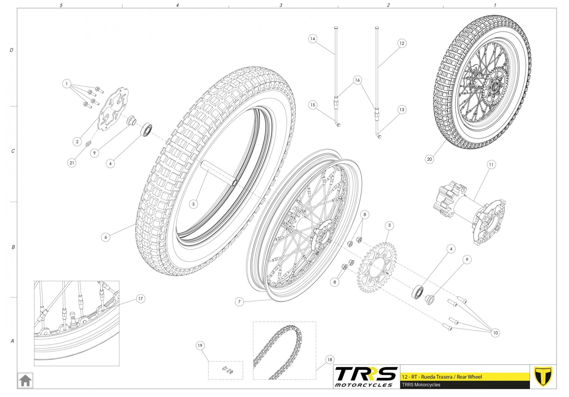 12TR - REAR WHEEL