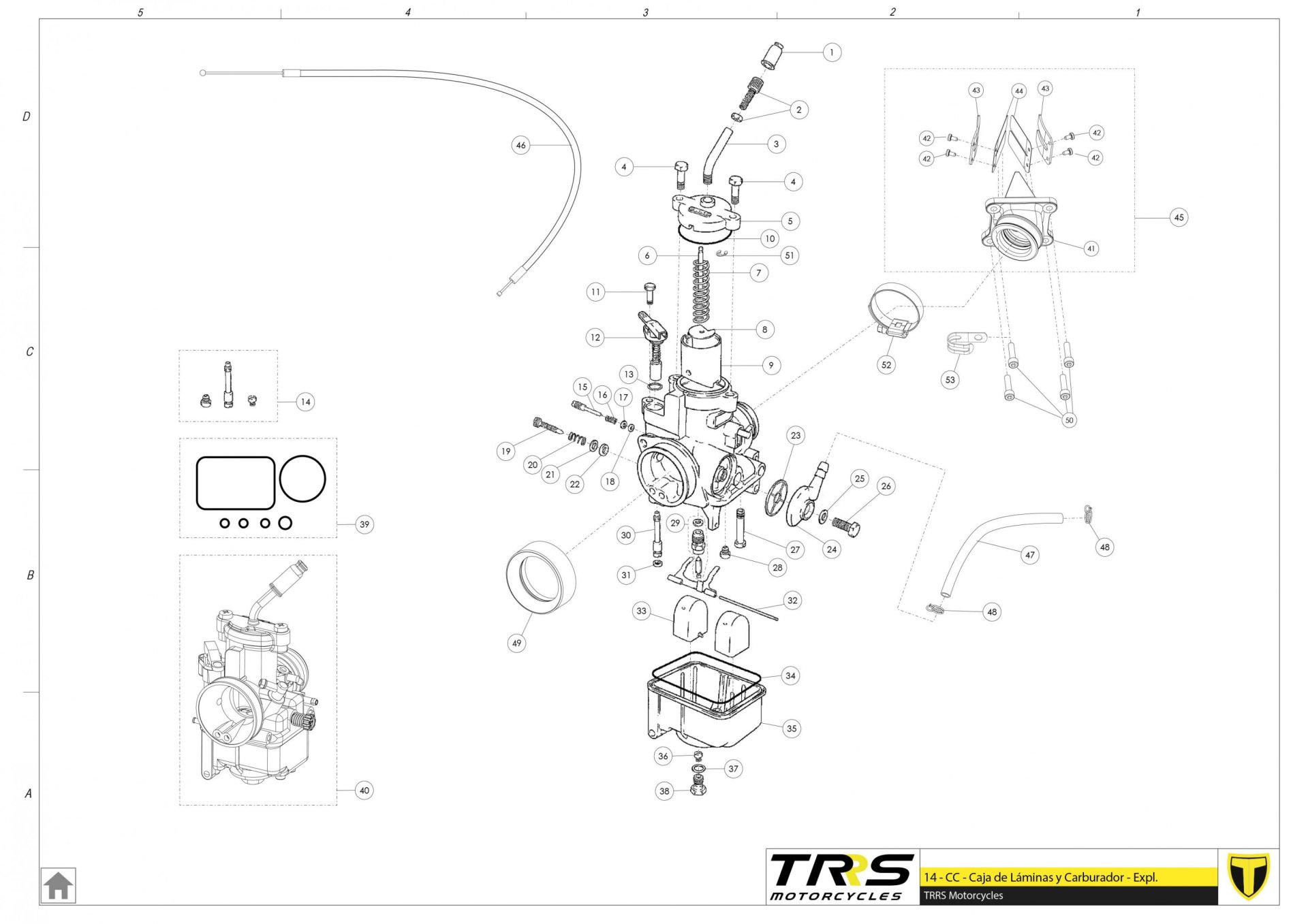 14TR - CARBURETOR