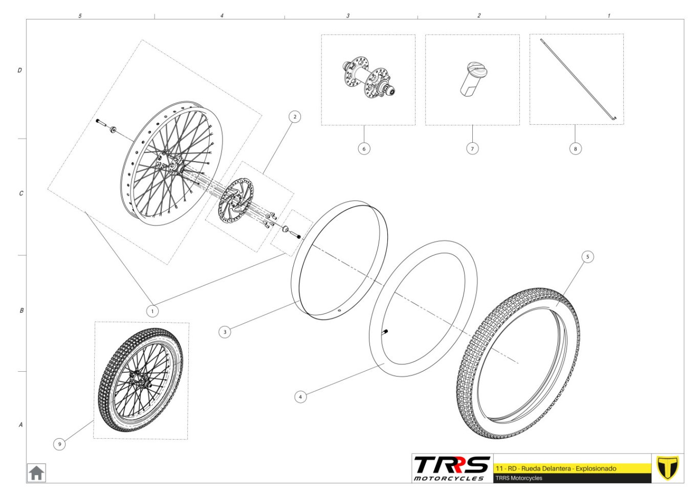 11TR - FRONT WHEEL