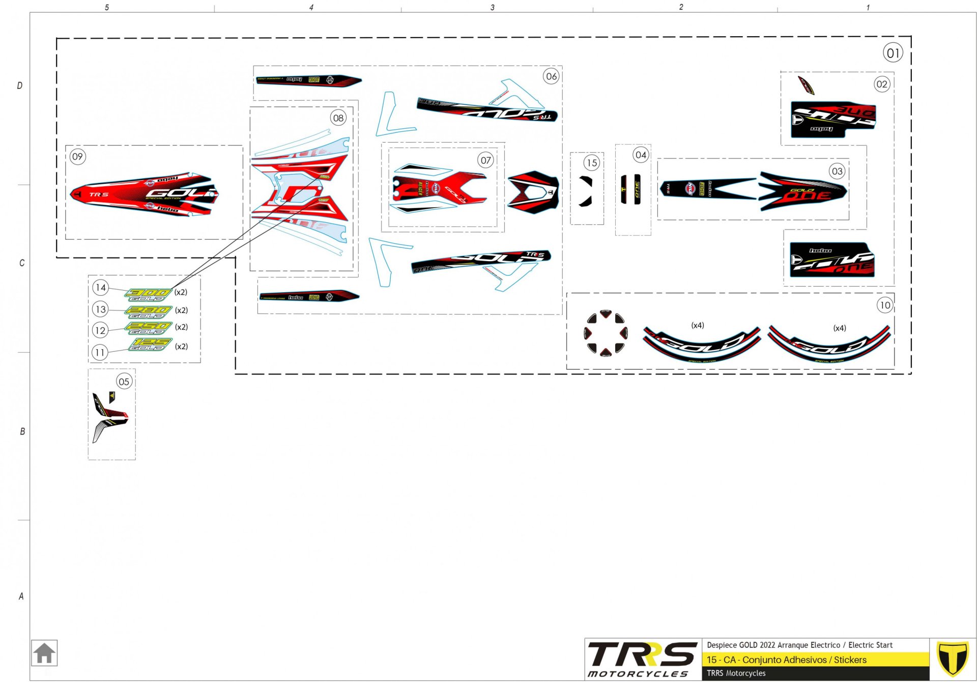15TR - STICKERS