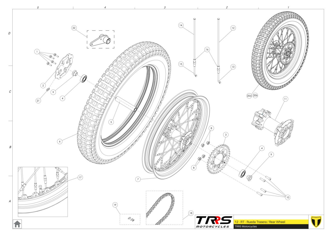 12TR - REAR WHEEL