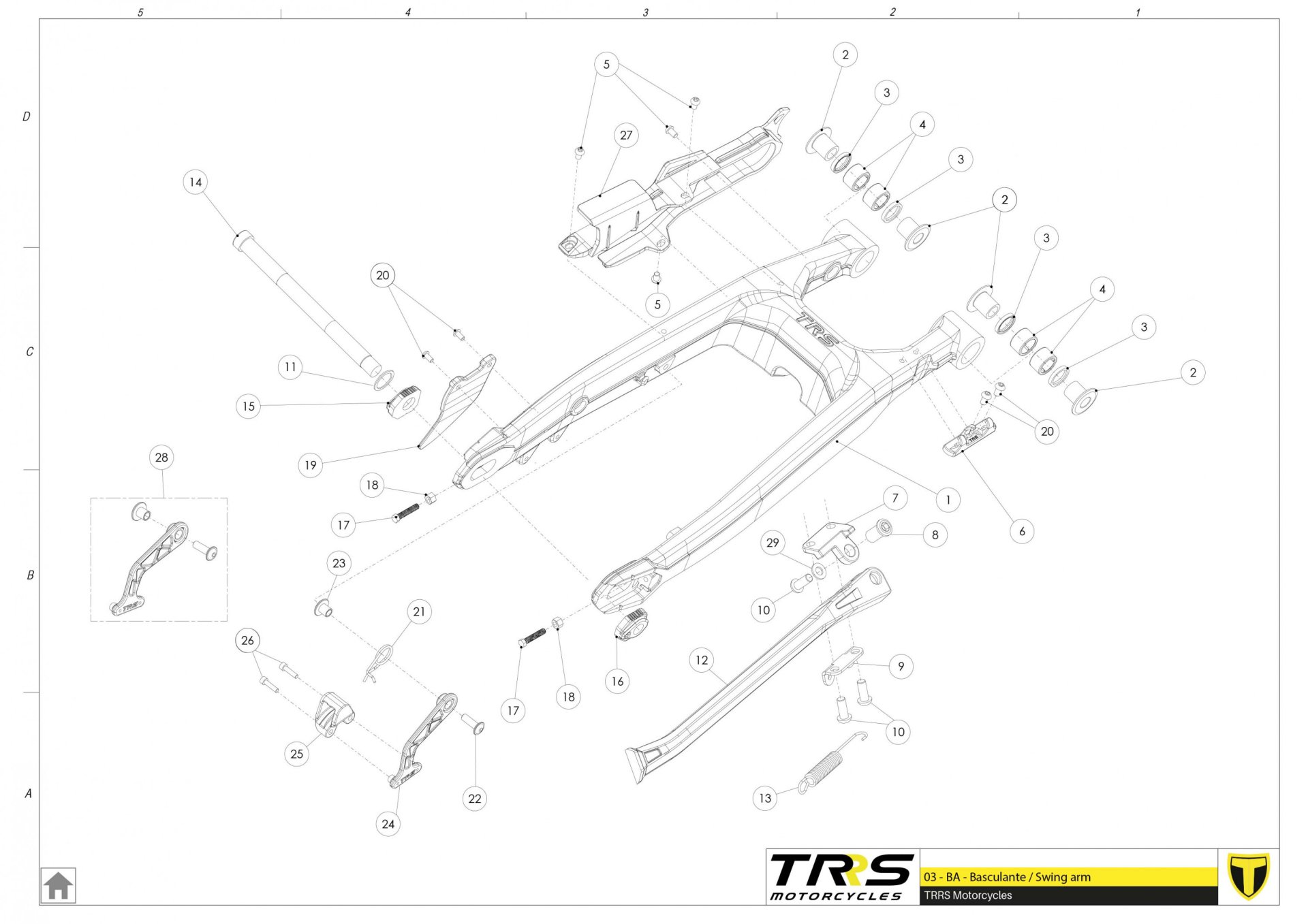 03TR - SWING ARM