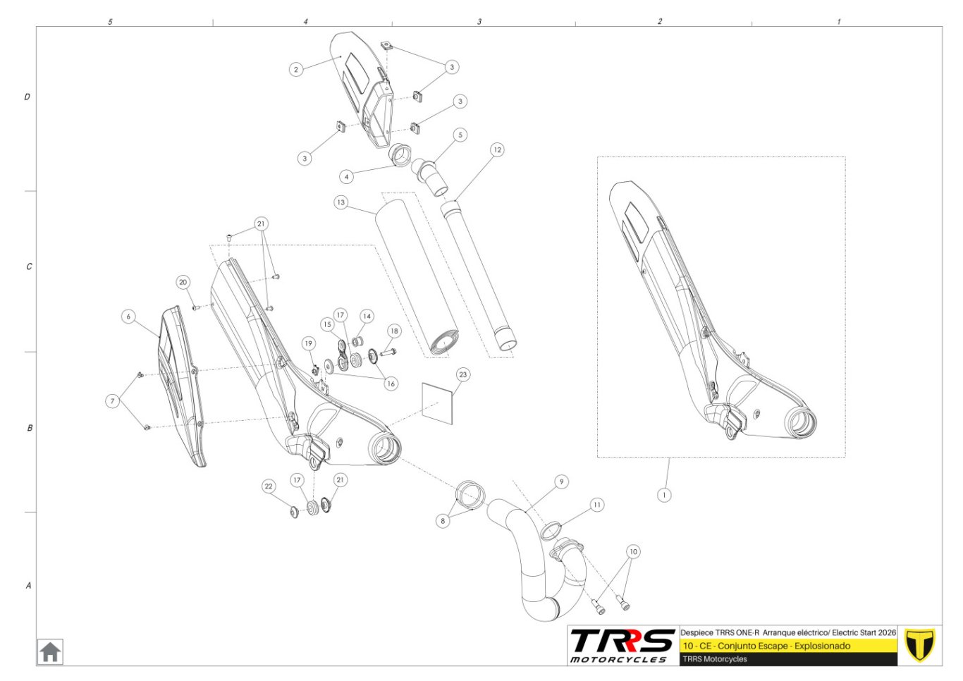 10TR - EXHAUST