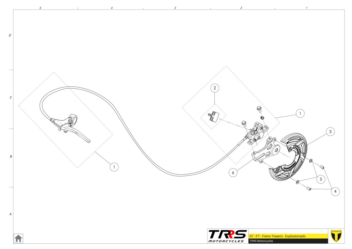 07TR - REAR BRAKE