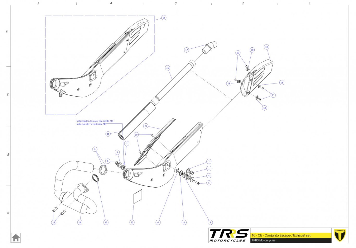 10TR - EXHAUST