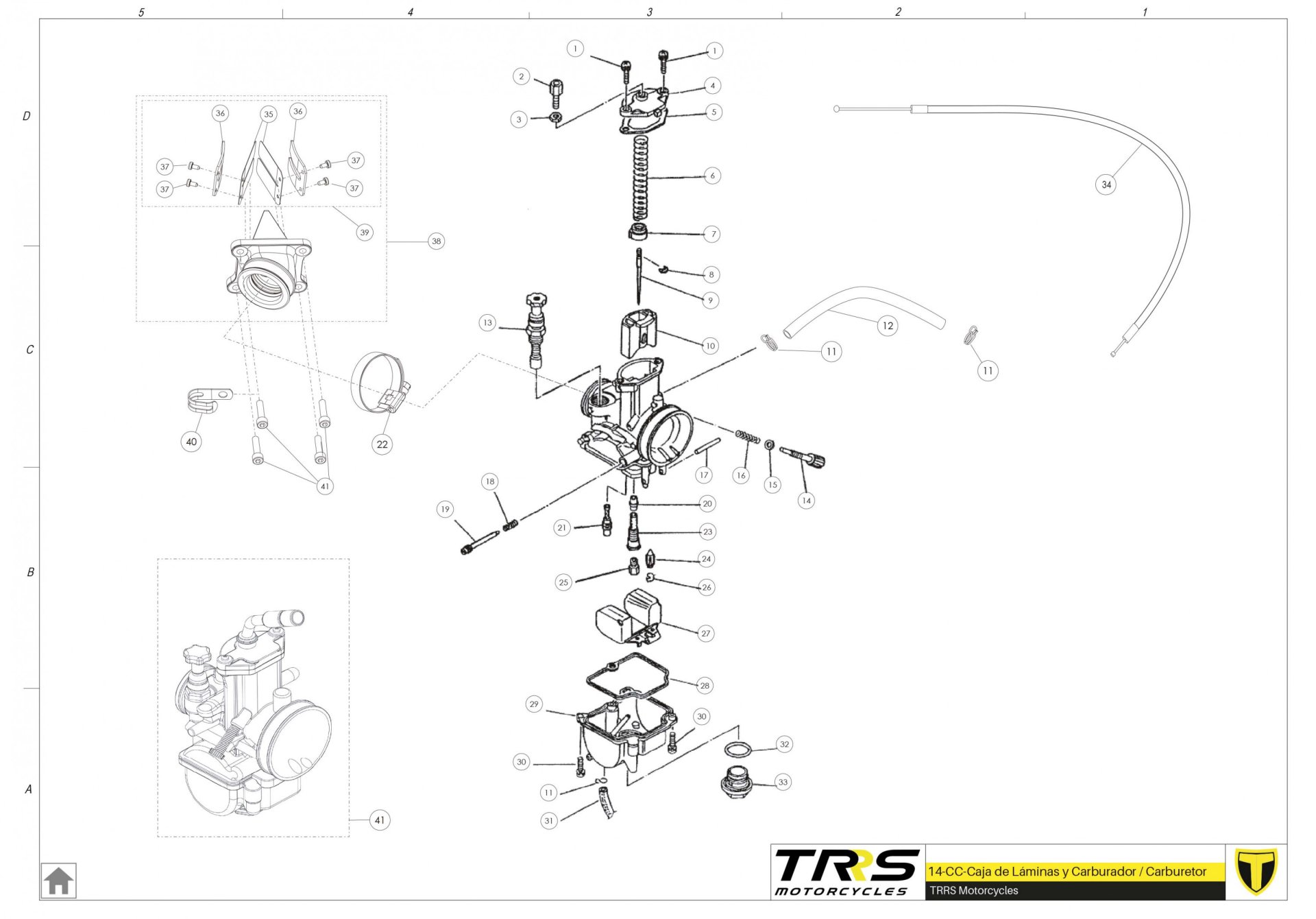14TR - CARBURETTOR