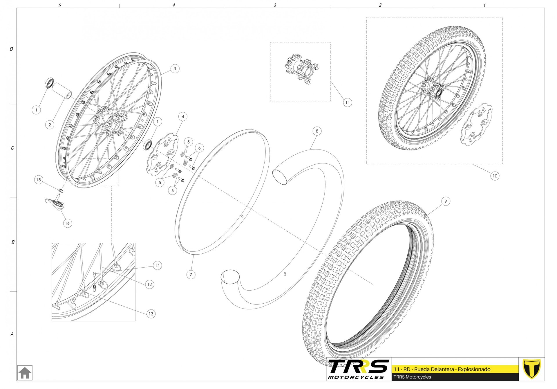 11TR - FRONT WHEEL