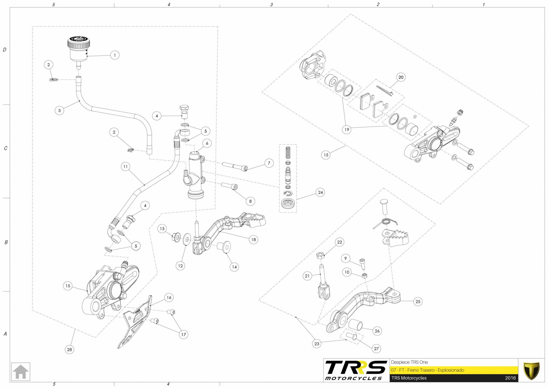 07TR - REAR BRAKE
