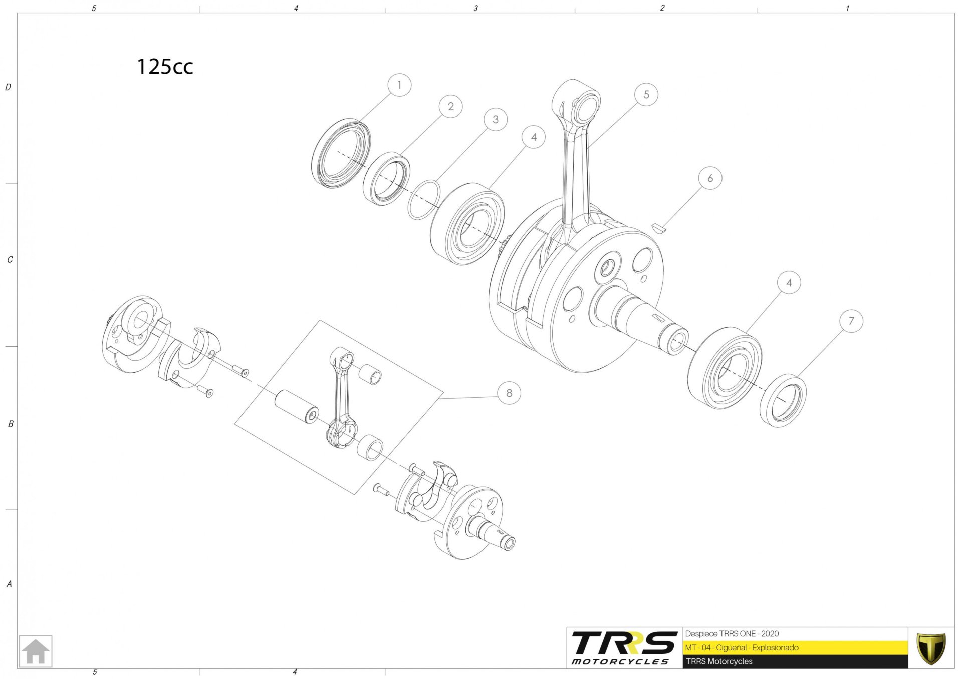 04MT-125 - CRANKSHAFT