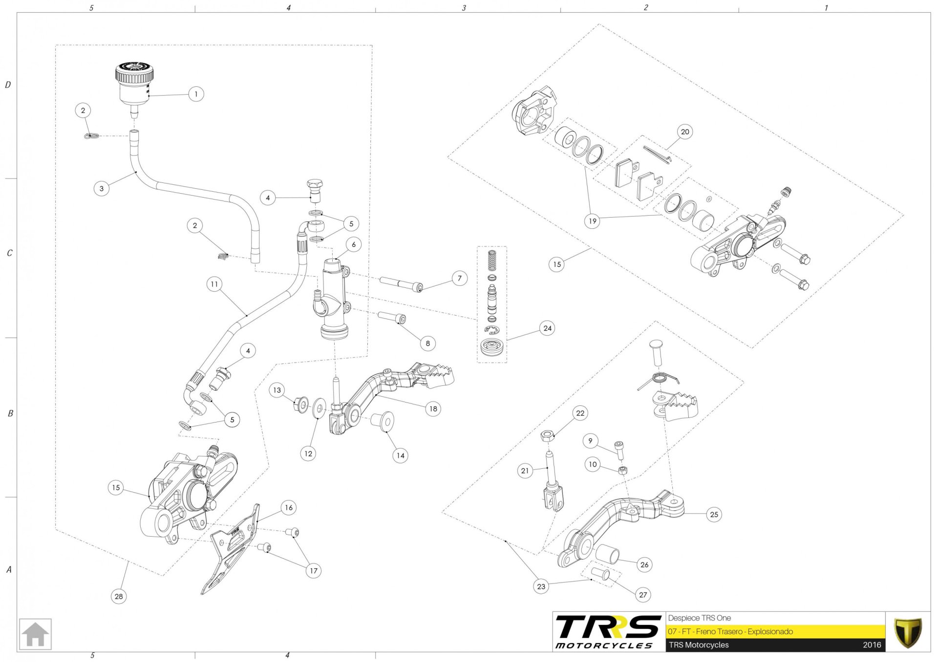 07TR - REAR BRAKE