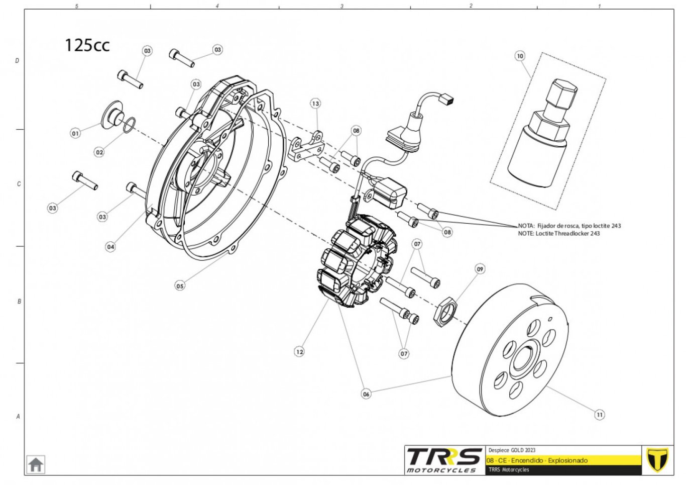 08MT-125 - IGNITION 125CC