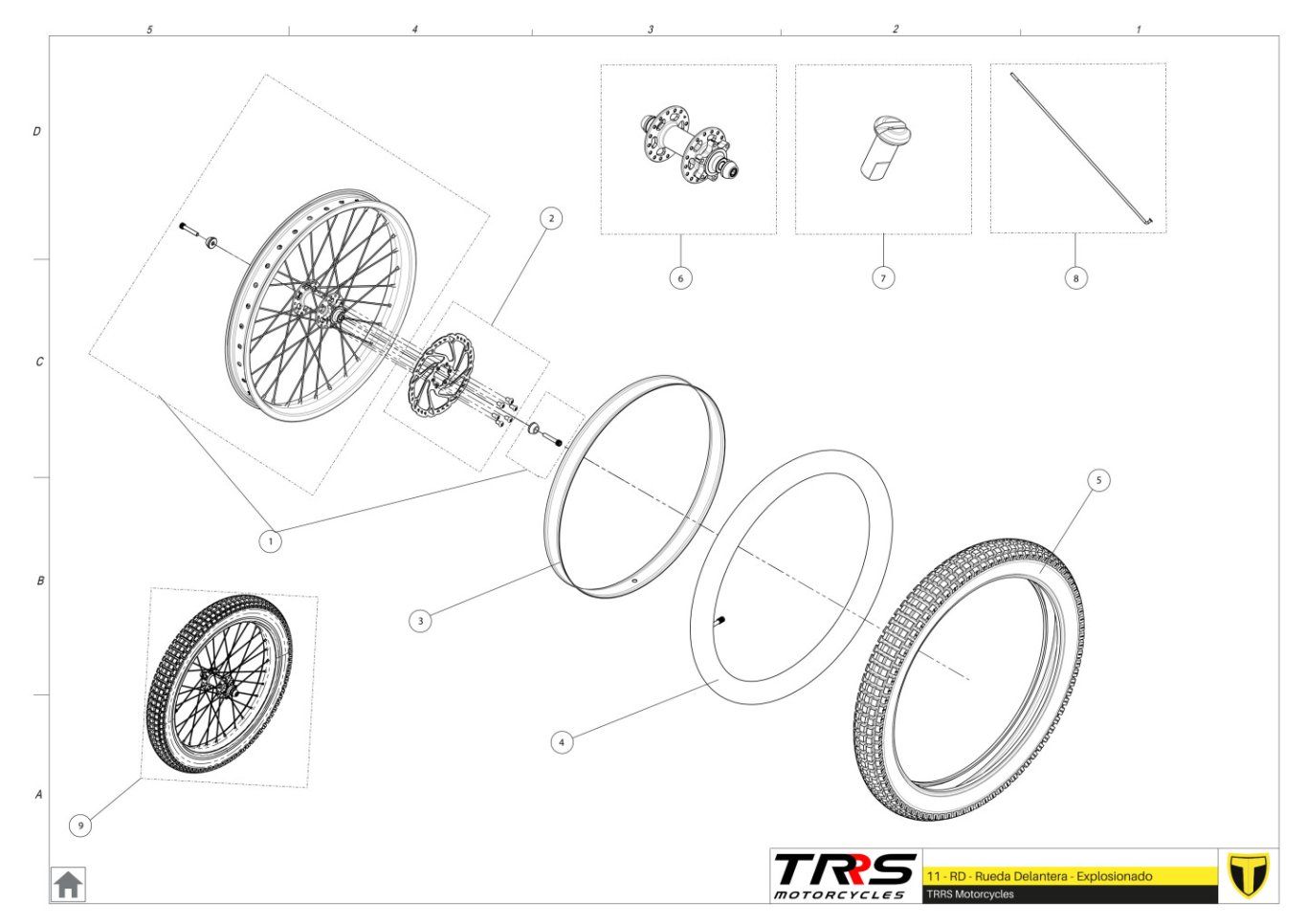 11TR - FRONT WHEEL