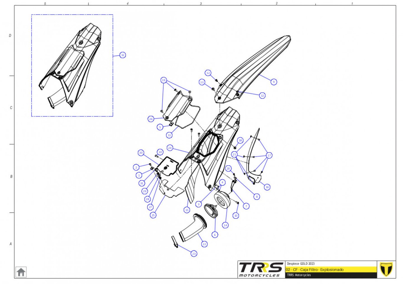 02TR - AIR FILTER BOX