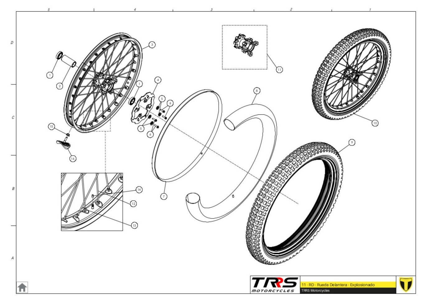 11TR - FRONT WHEEL