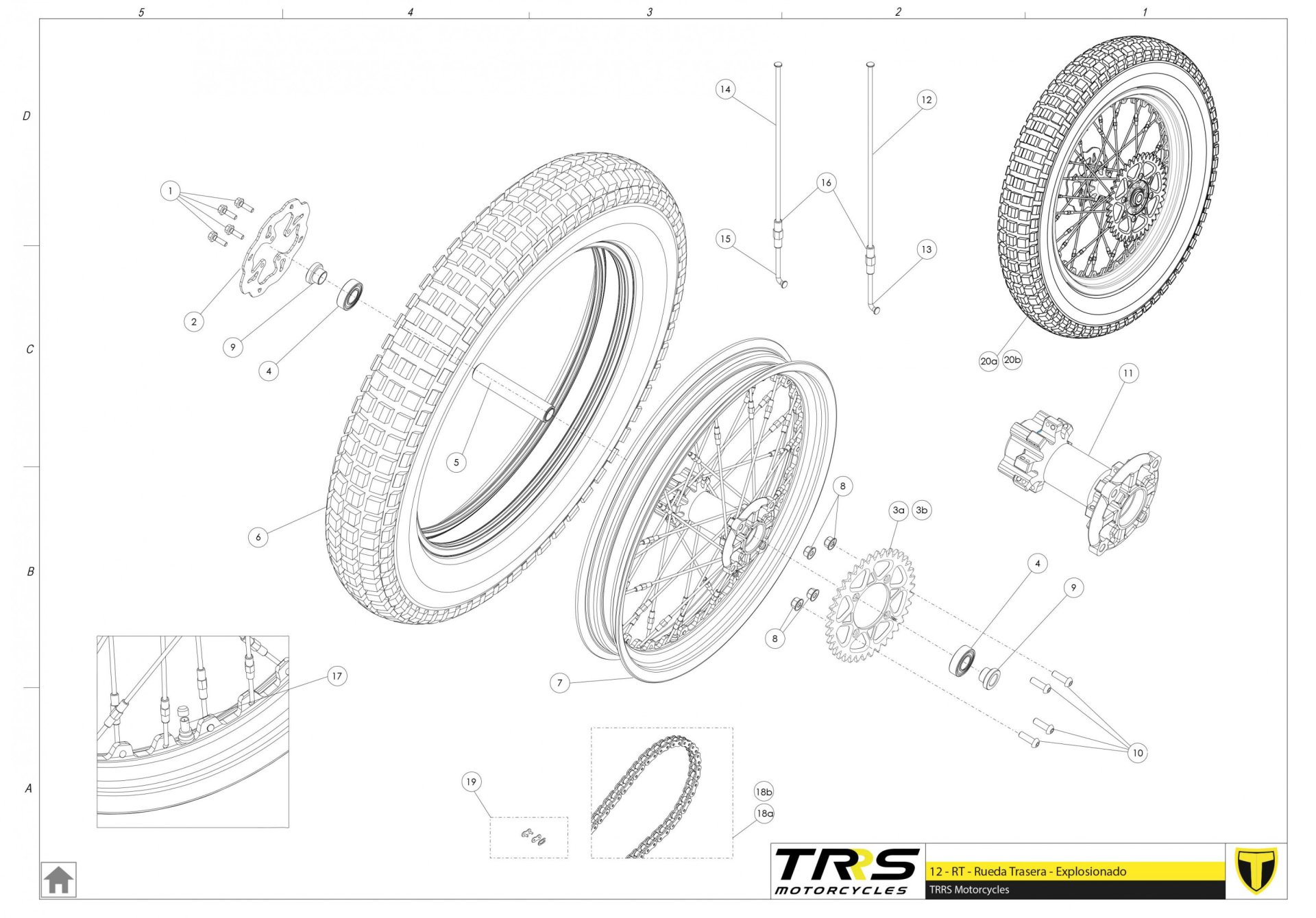 12TR - REAR WHEEL