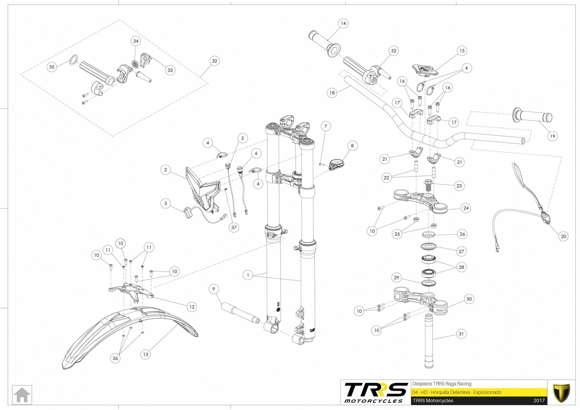 04TR - FRONT SUSPENSION