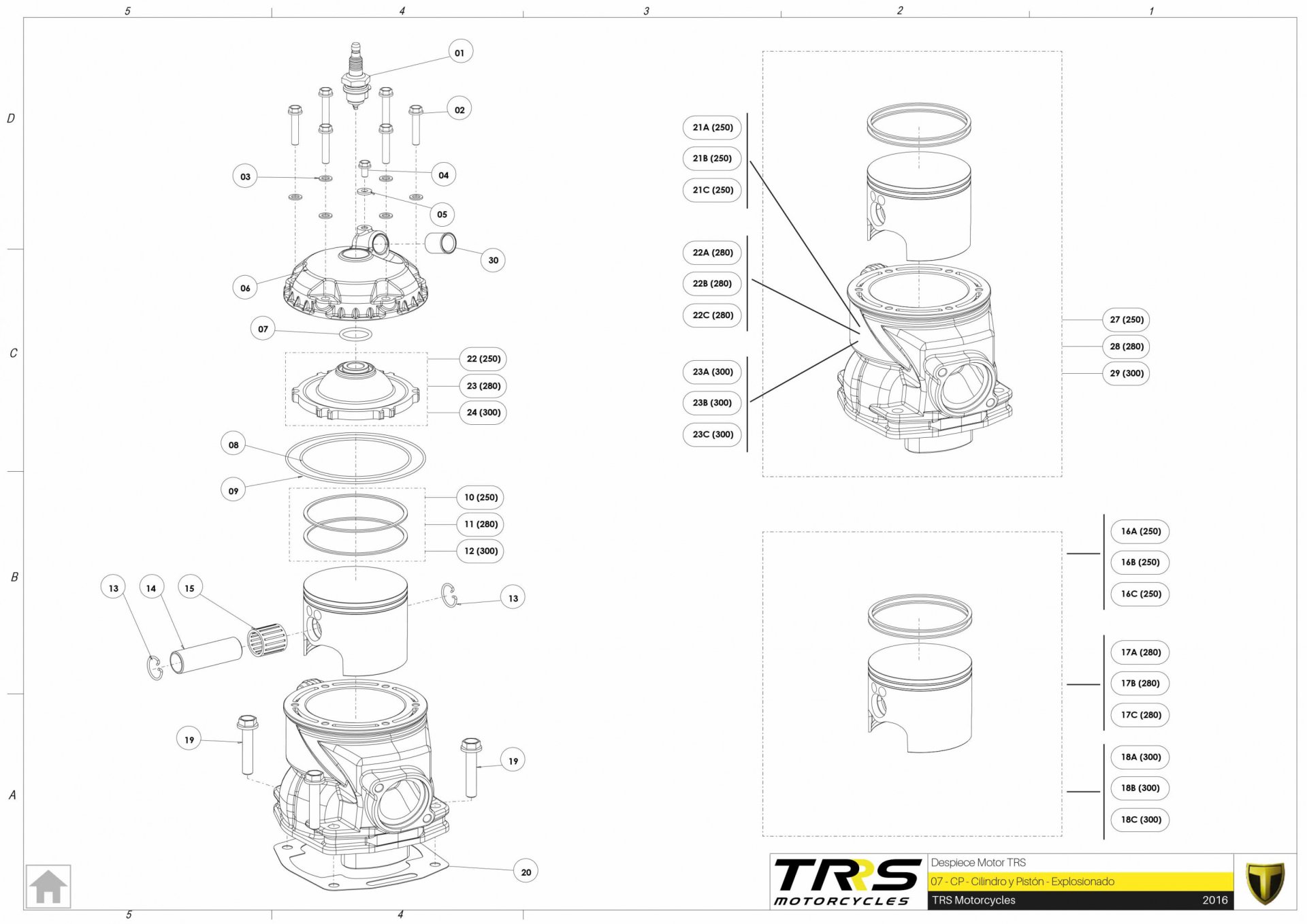 07MT - CYLINDER AND CYLINDER HEAD