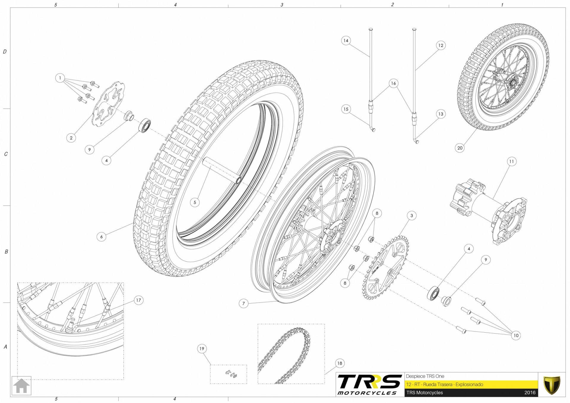 12TR - REAR WHEEL
