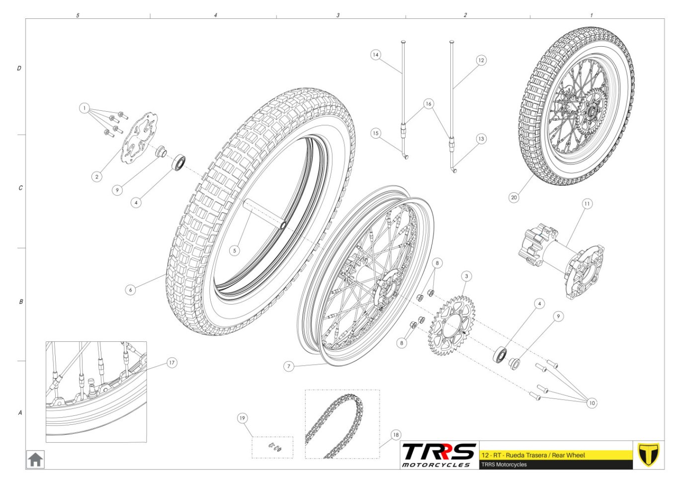 12TR - REAR WHEEL