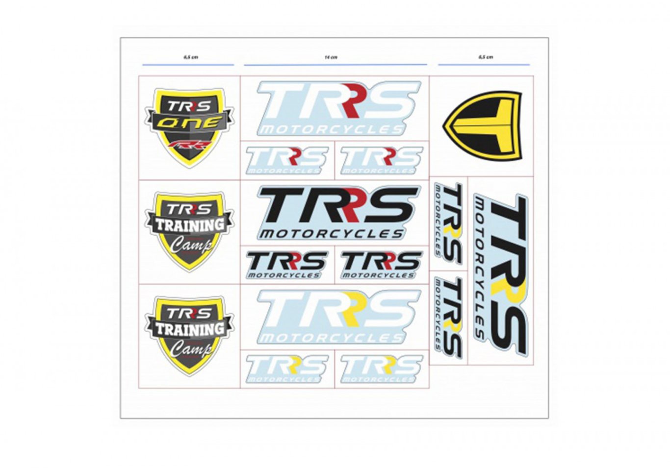 SETADHESIVOS - SET MADE OF 16 TRRS STICKERS