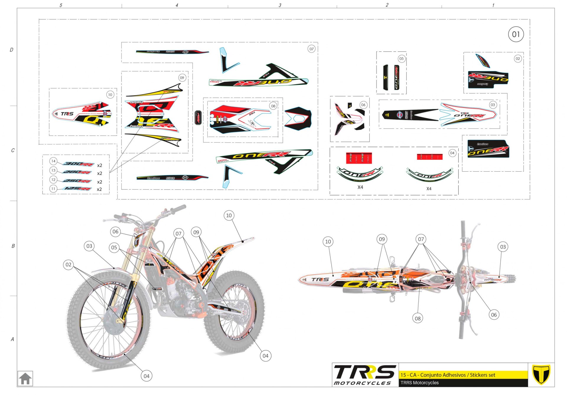 15TR - STICKERS