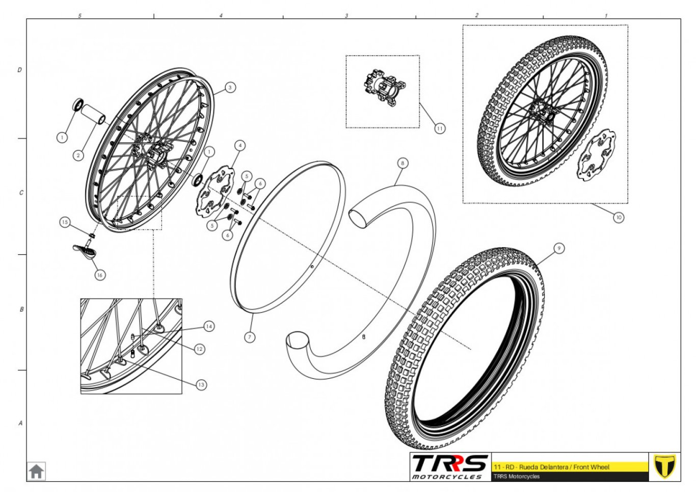 11TR - FRONT WHEEL