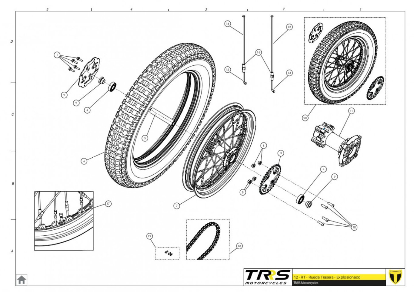 12TR - REAR WHEEL