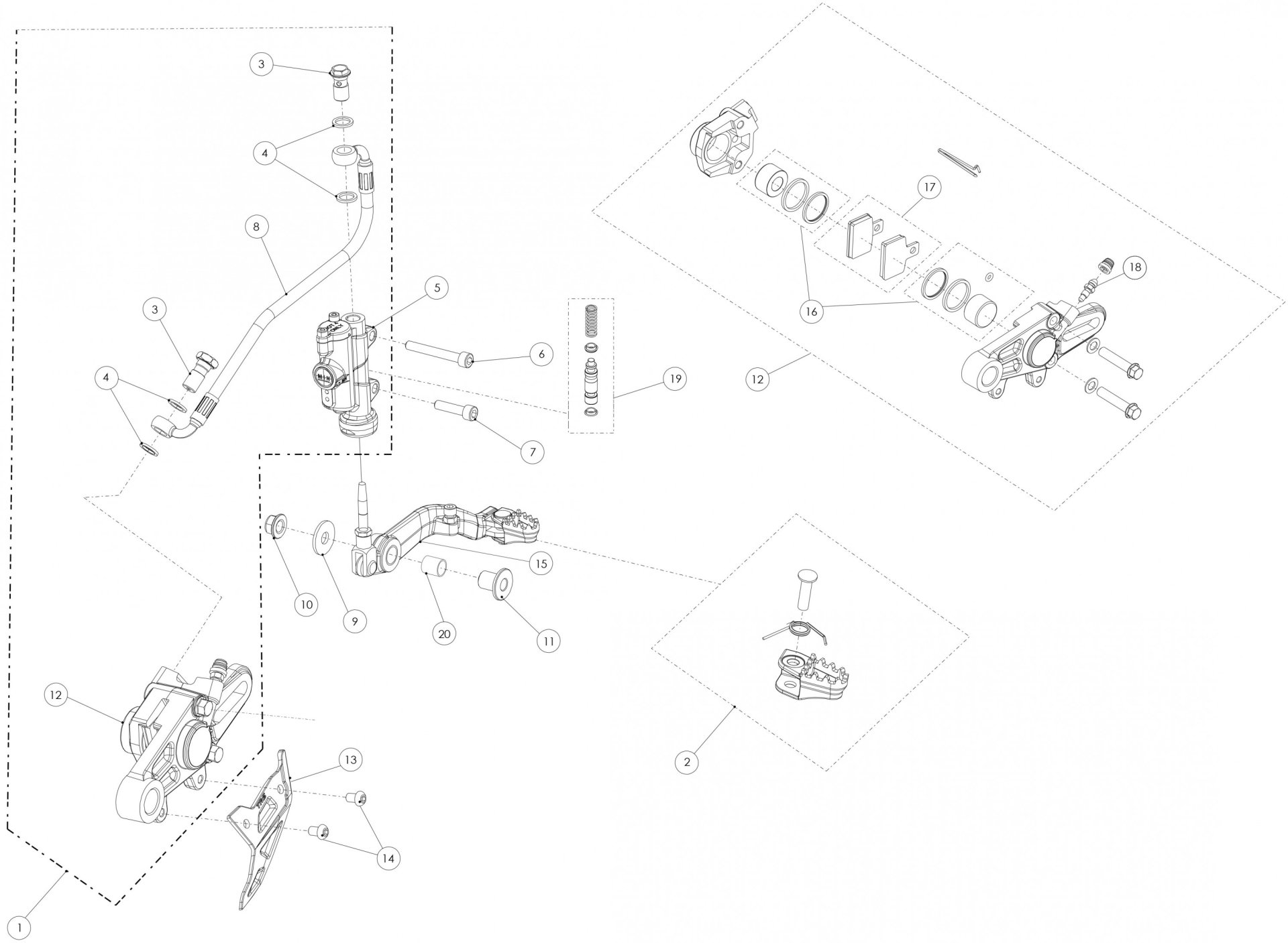 07TR - REAR BRAKE