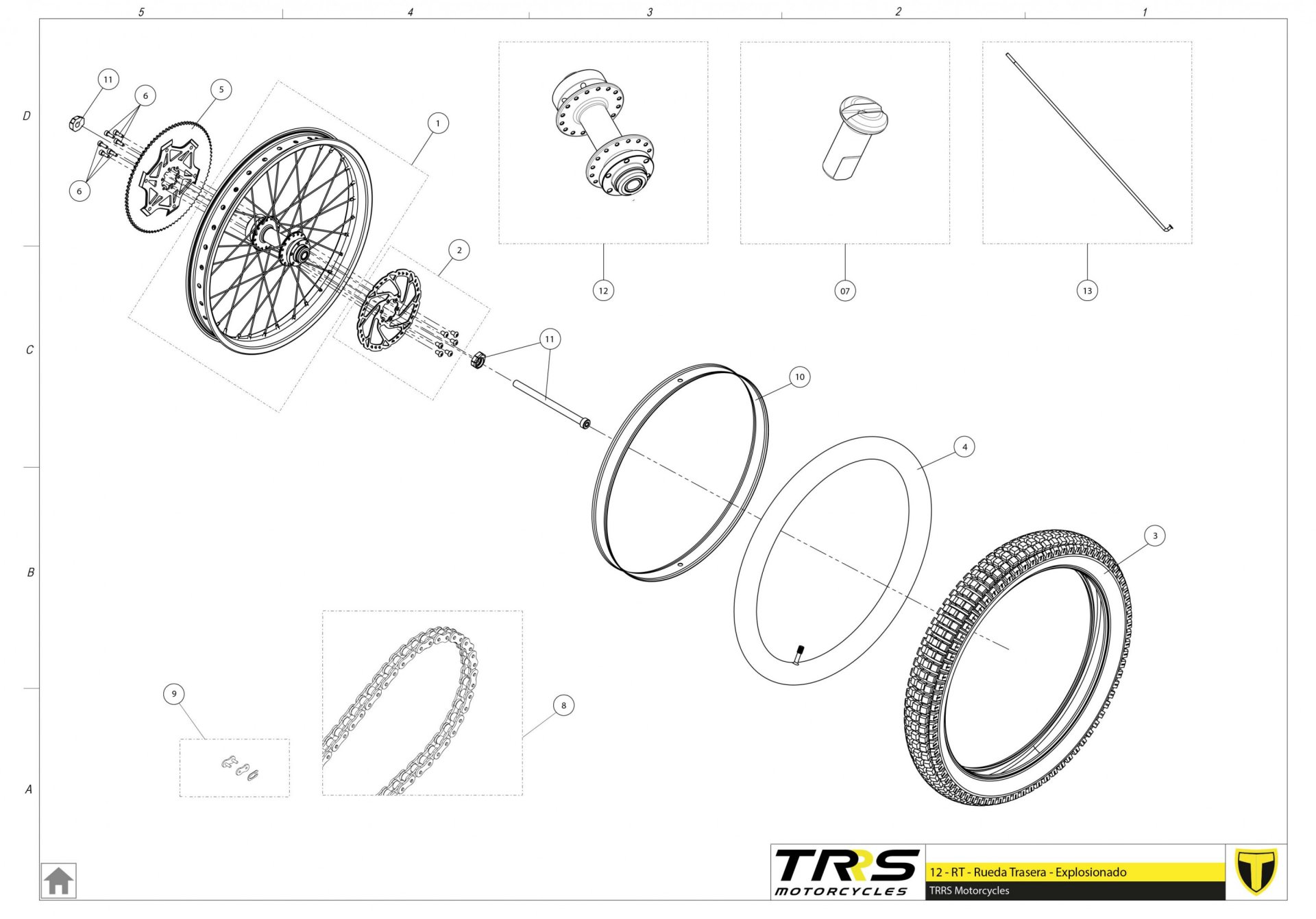 12TR - REAR WHEEL