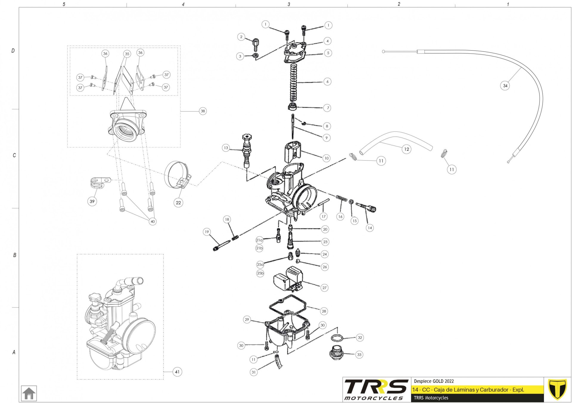 14TR - CARBURETOR