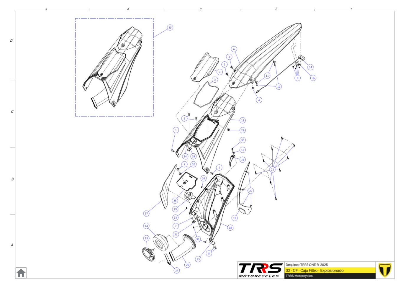 02TR - AIR FILTER BOX