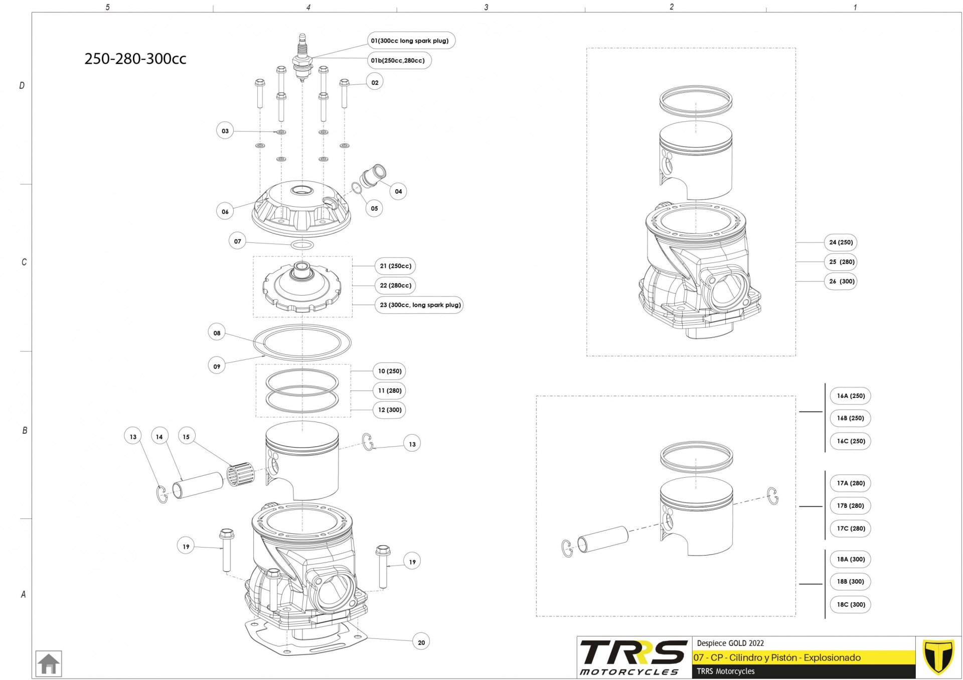 07MT - CYLINDER AND PISTON