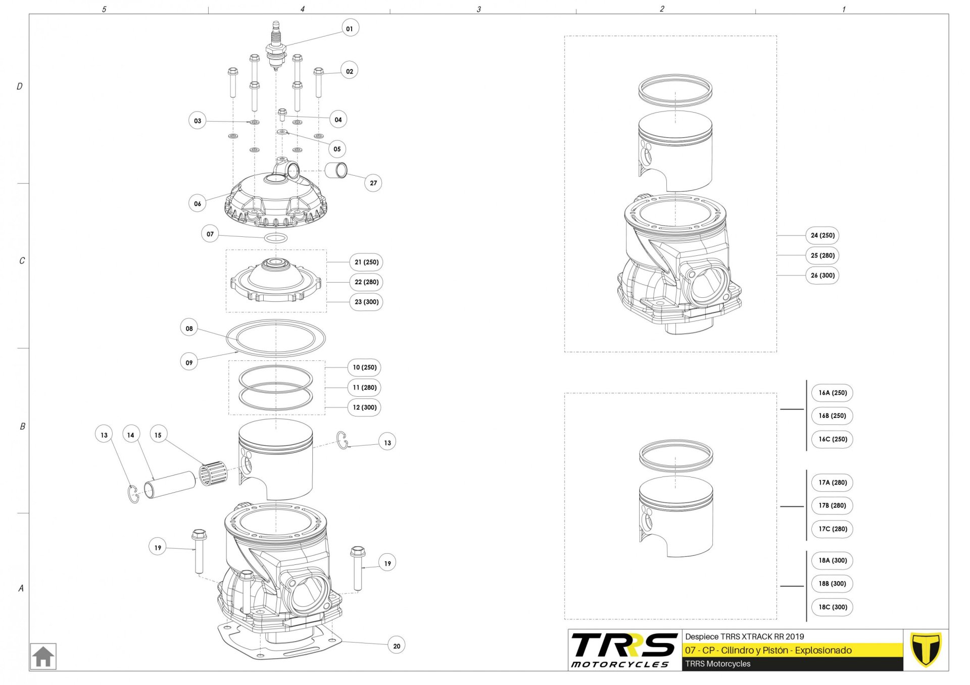 07MT - CYLINDER AND CYLINDER HEAD
