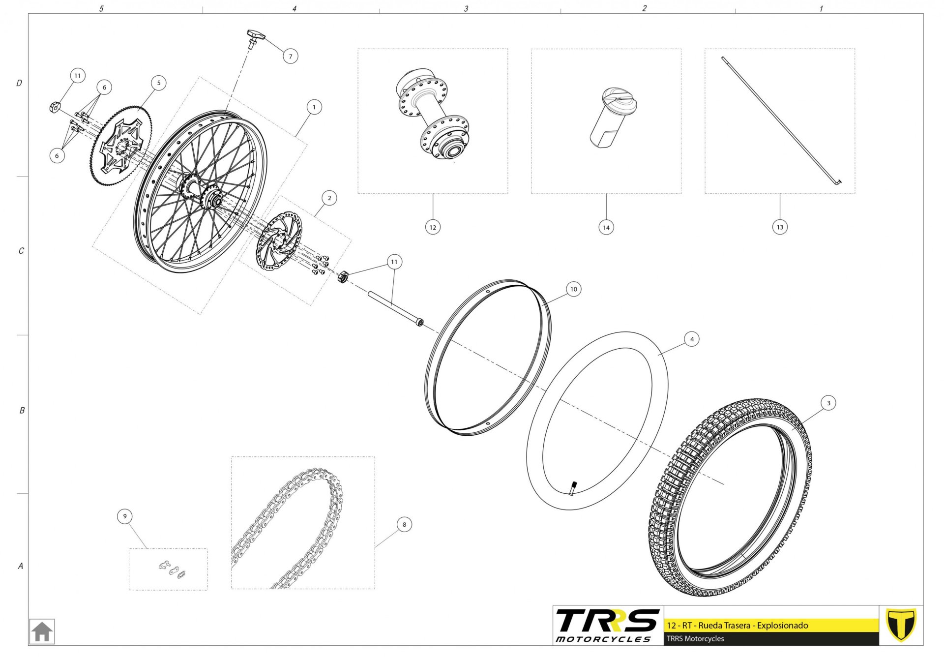 12TR - REAR WHEEL