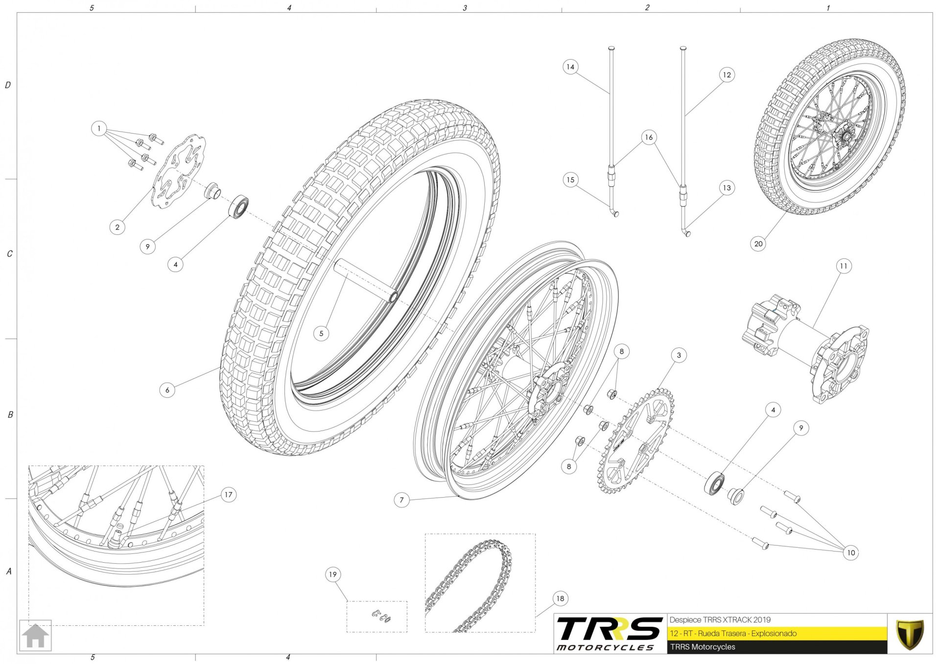 12TR - REAR WHEEL