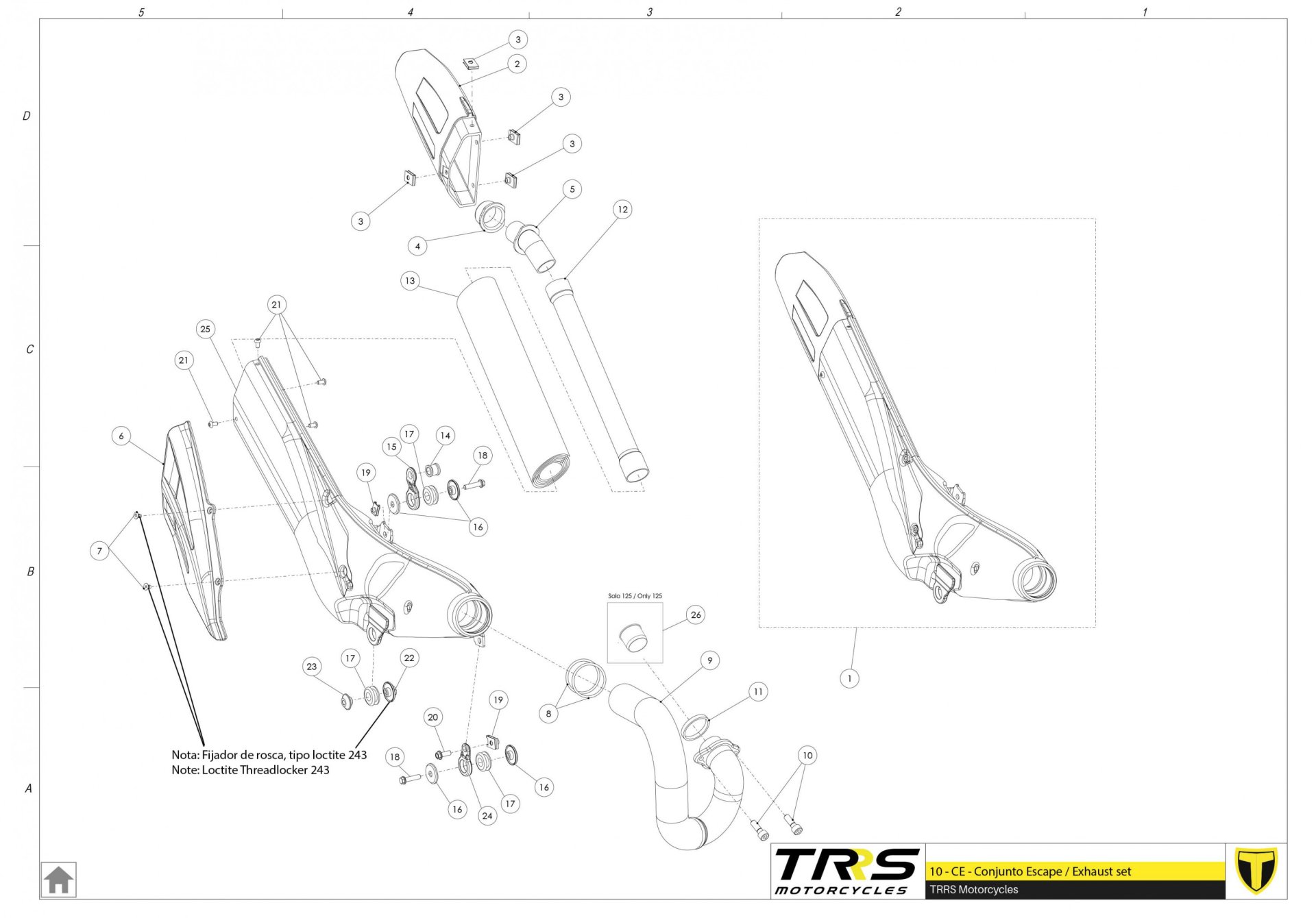 10TR - EXHAUST