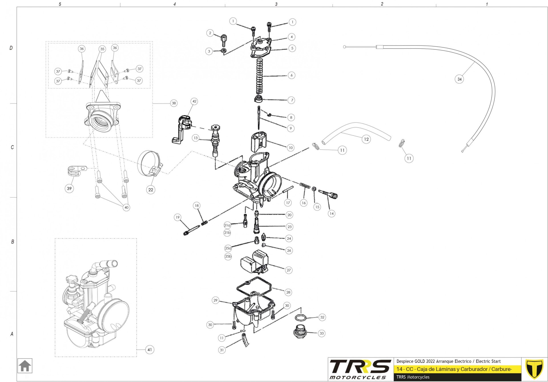 14TR - CARBURETOR