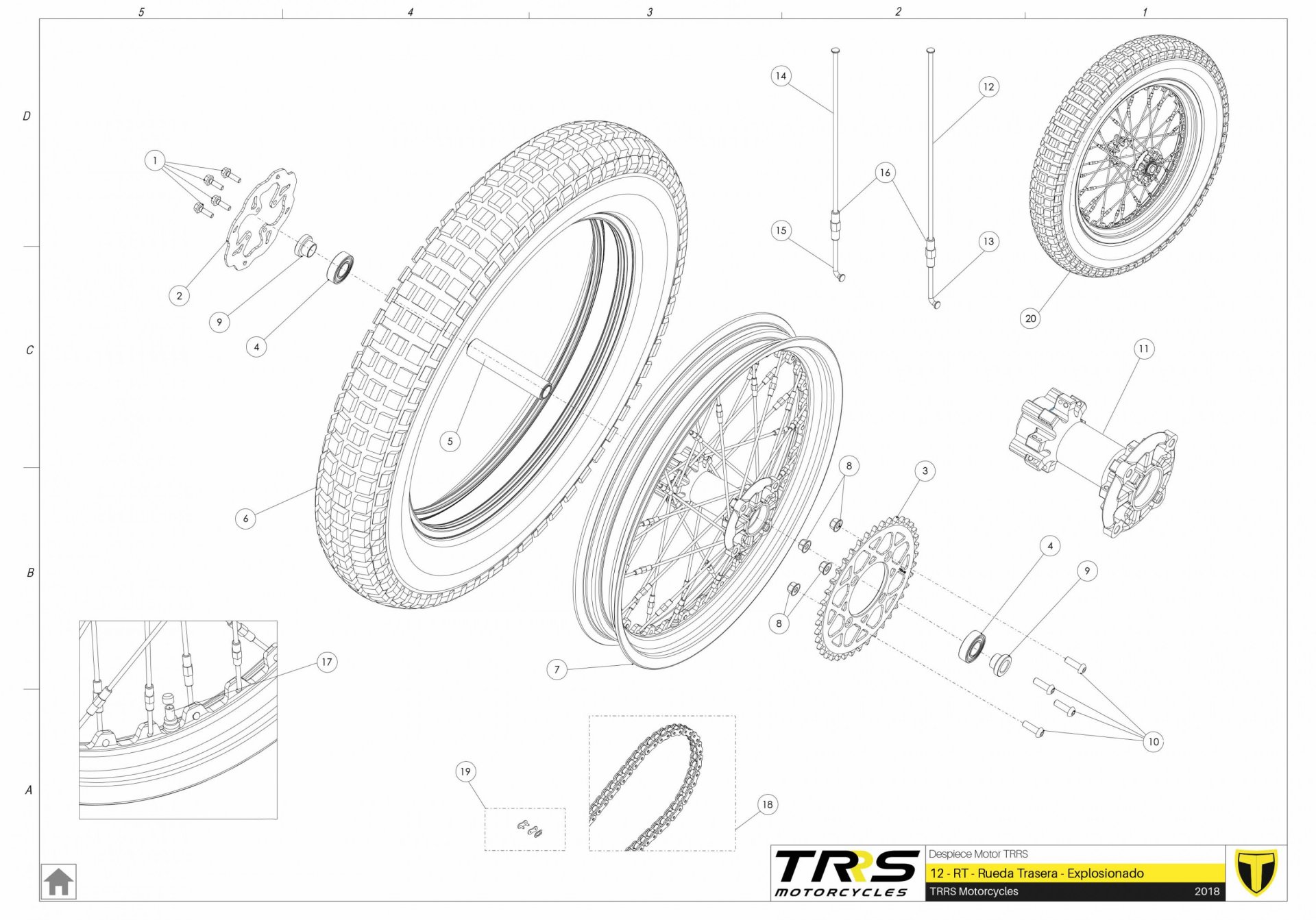 12TR - REAR WHEEL