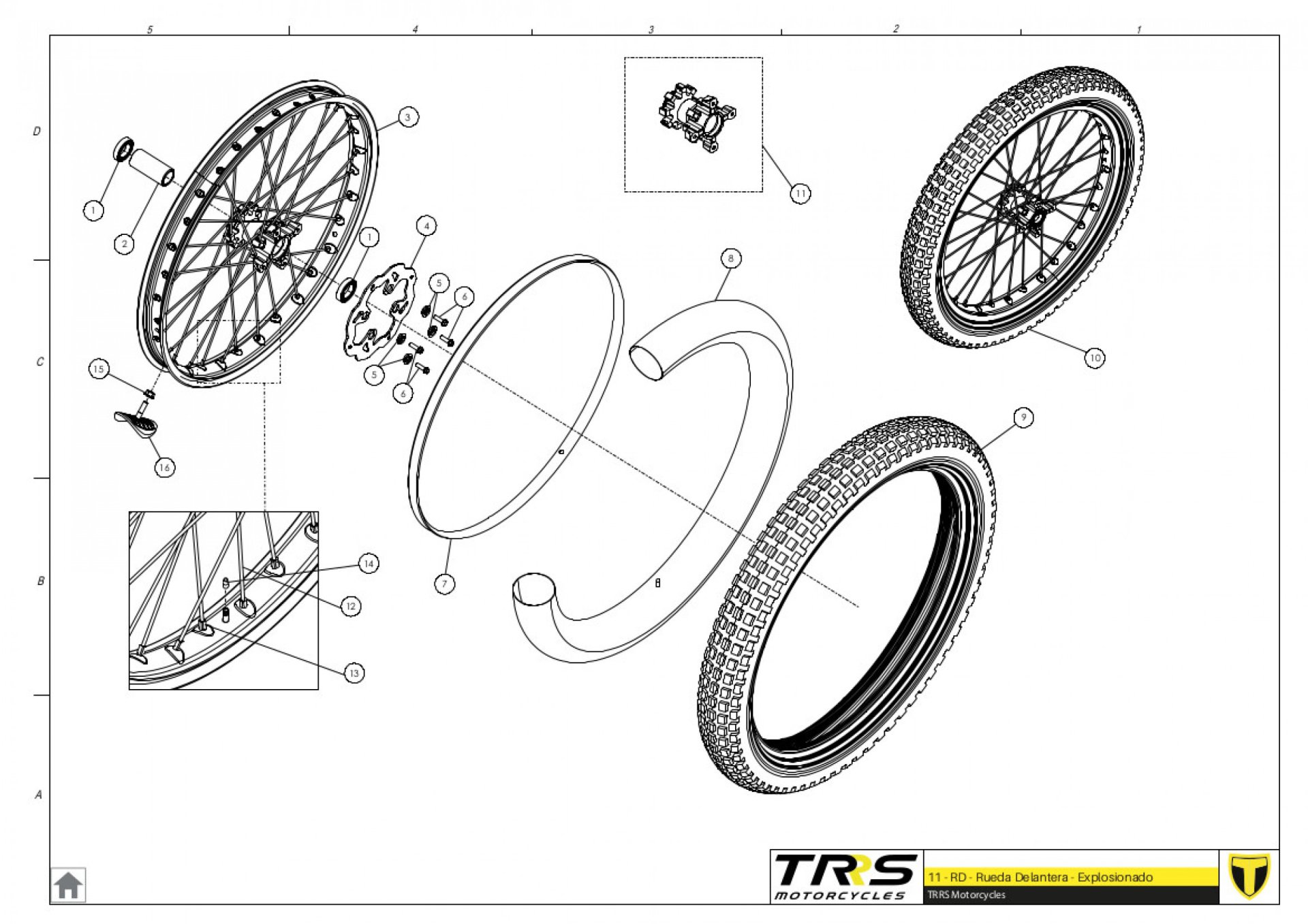 11TR - FRONT WHEEL