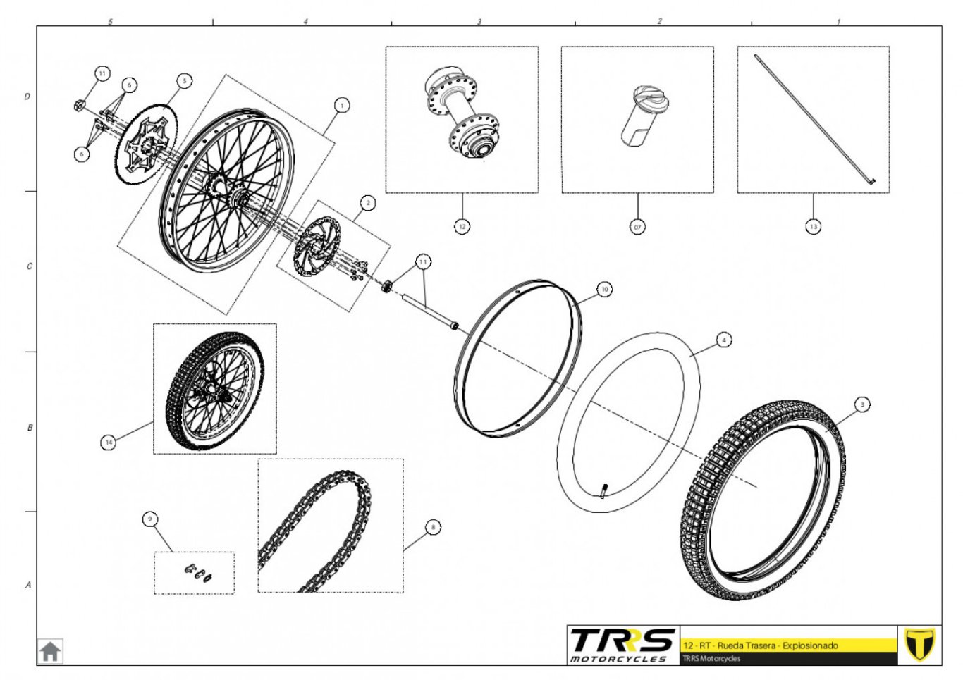 12TR - REAR WHEEL