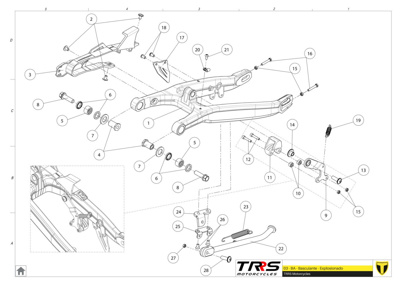 03TR - SWING ARM