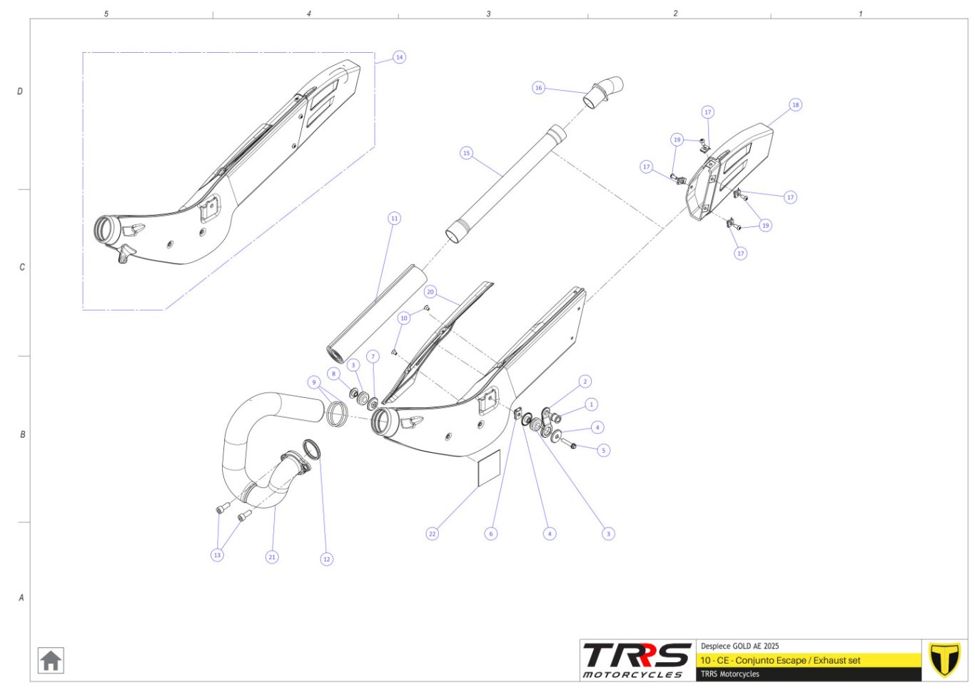 10TR - EXHAUST