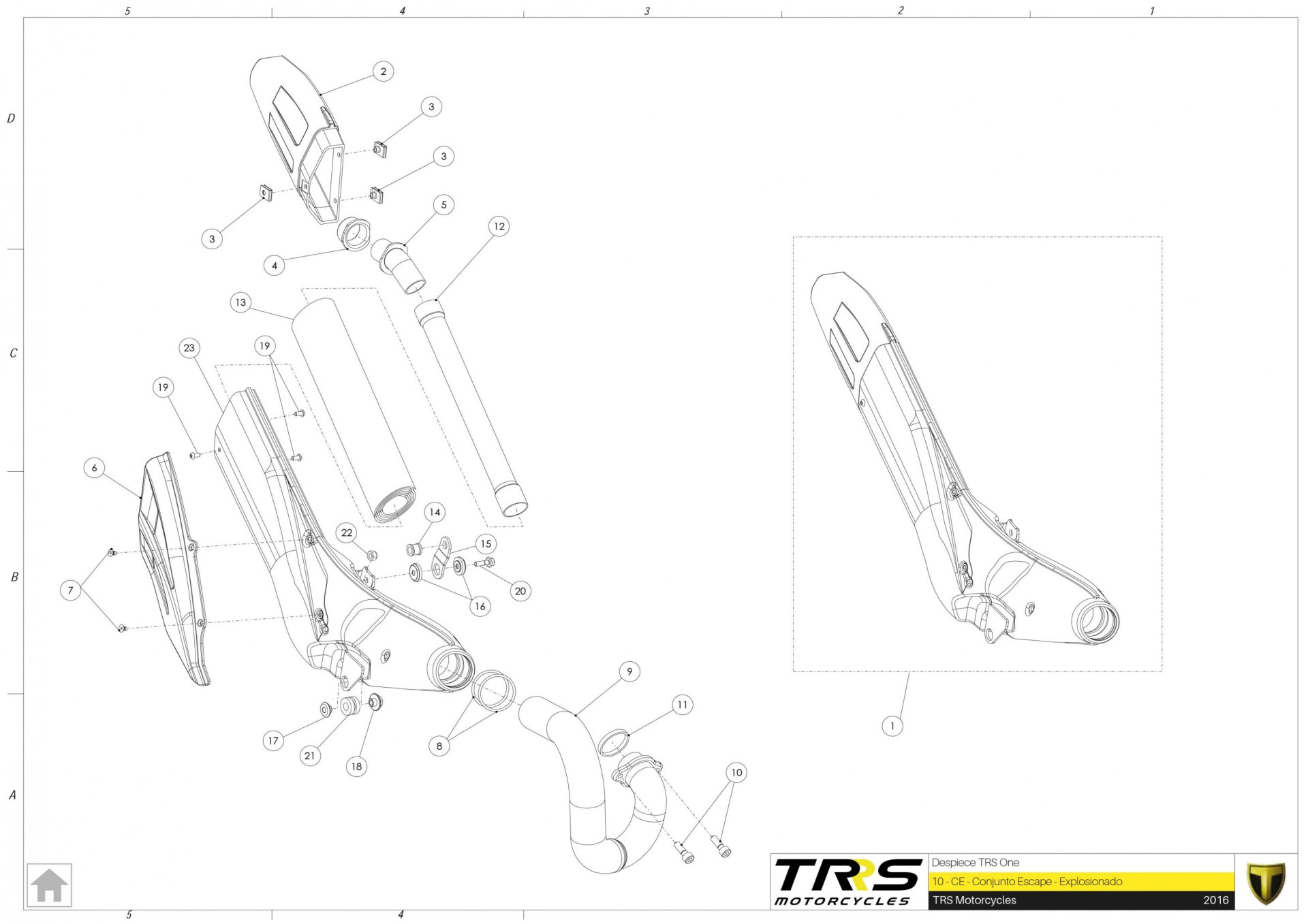 10TR - EXHAUST