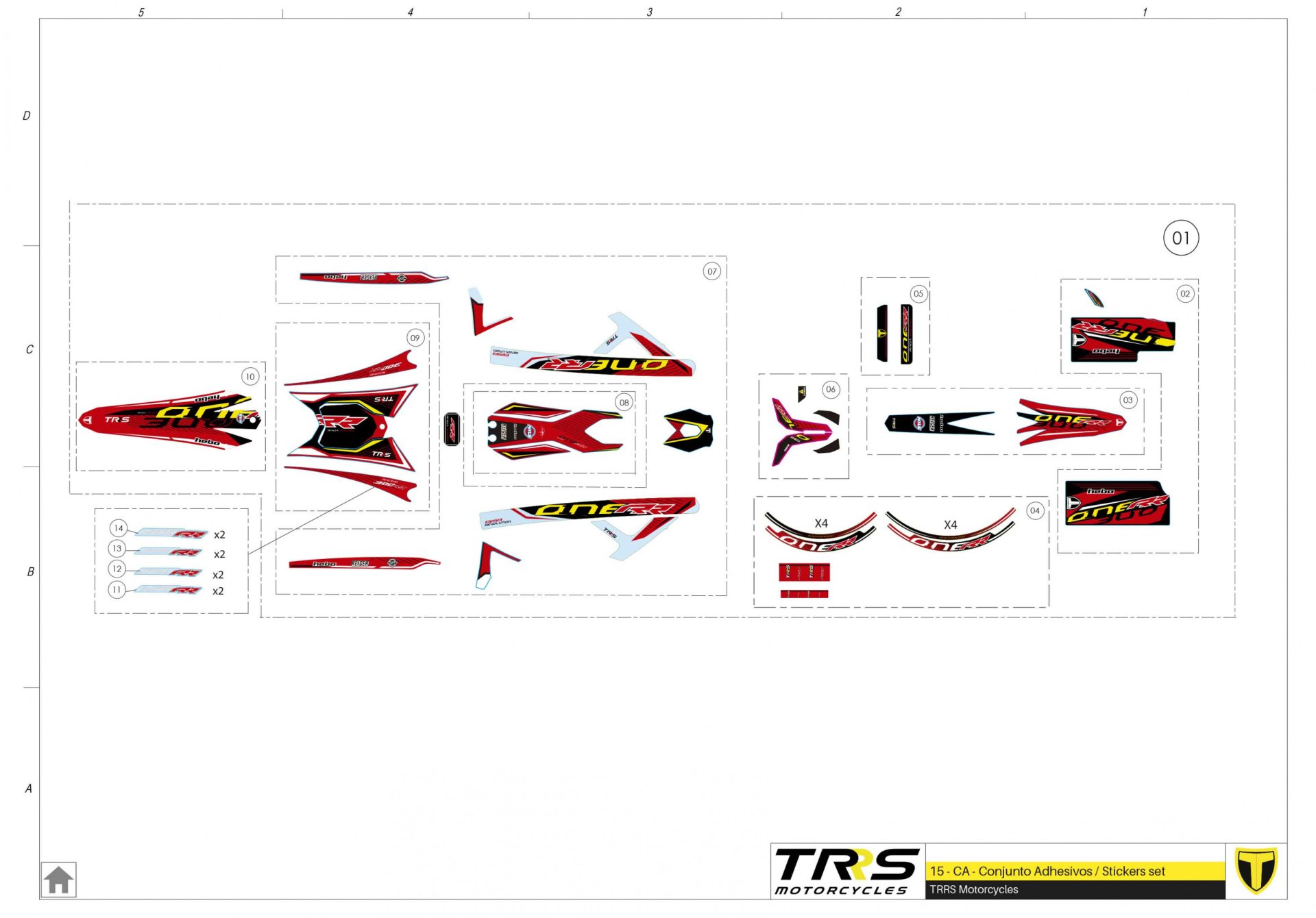 15TR - STICKERS