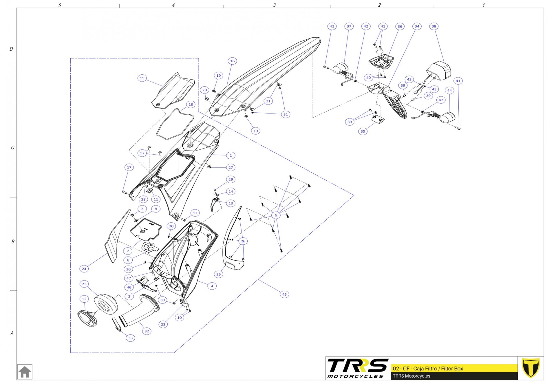 02TR - AIR FILTER BOX