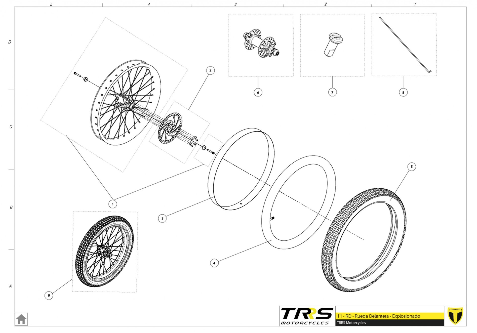 11TR - FRONT WHEEL