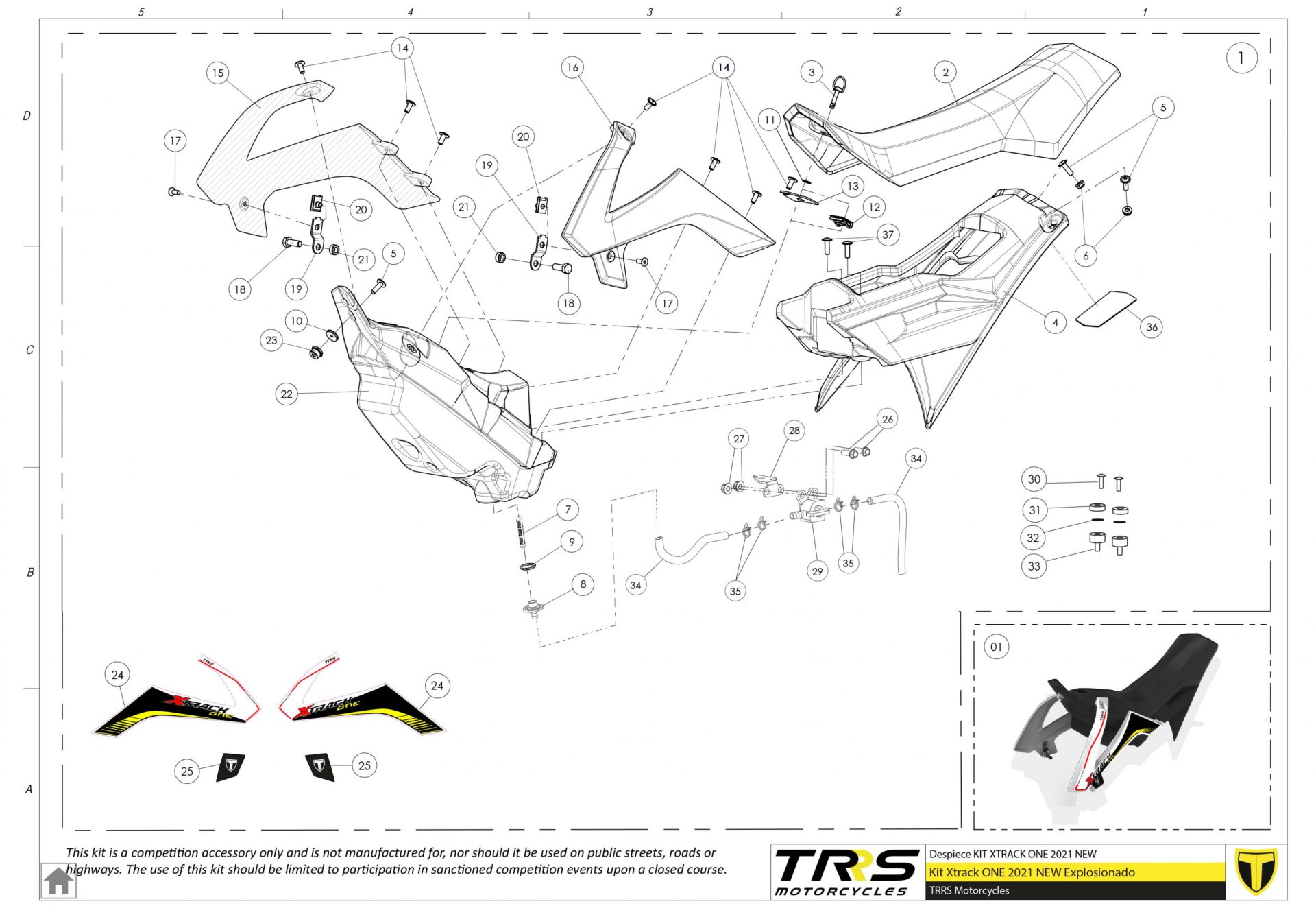 KIT XTRACK - XTRACK SET