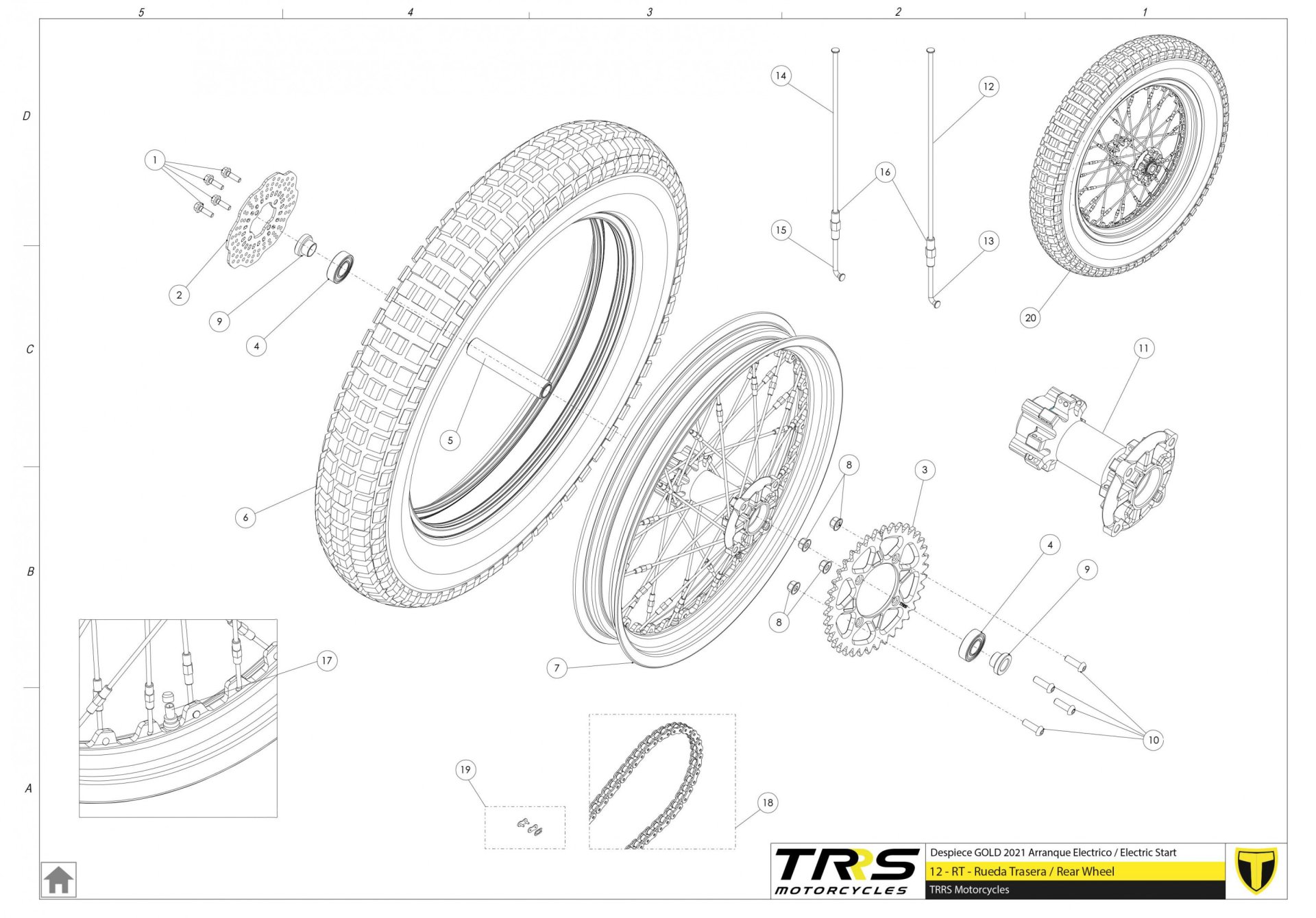 12TR - REAR WHEEL
