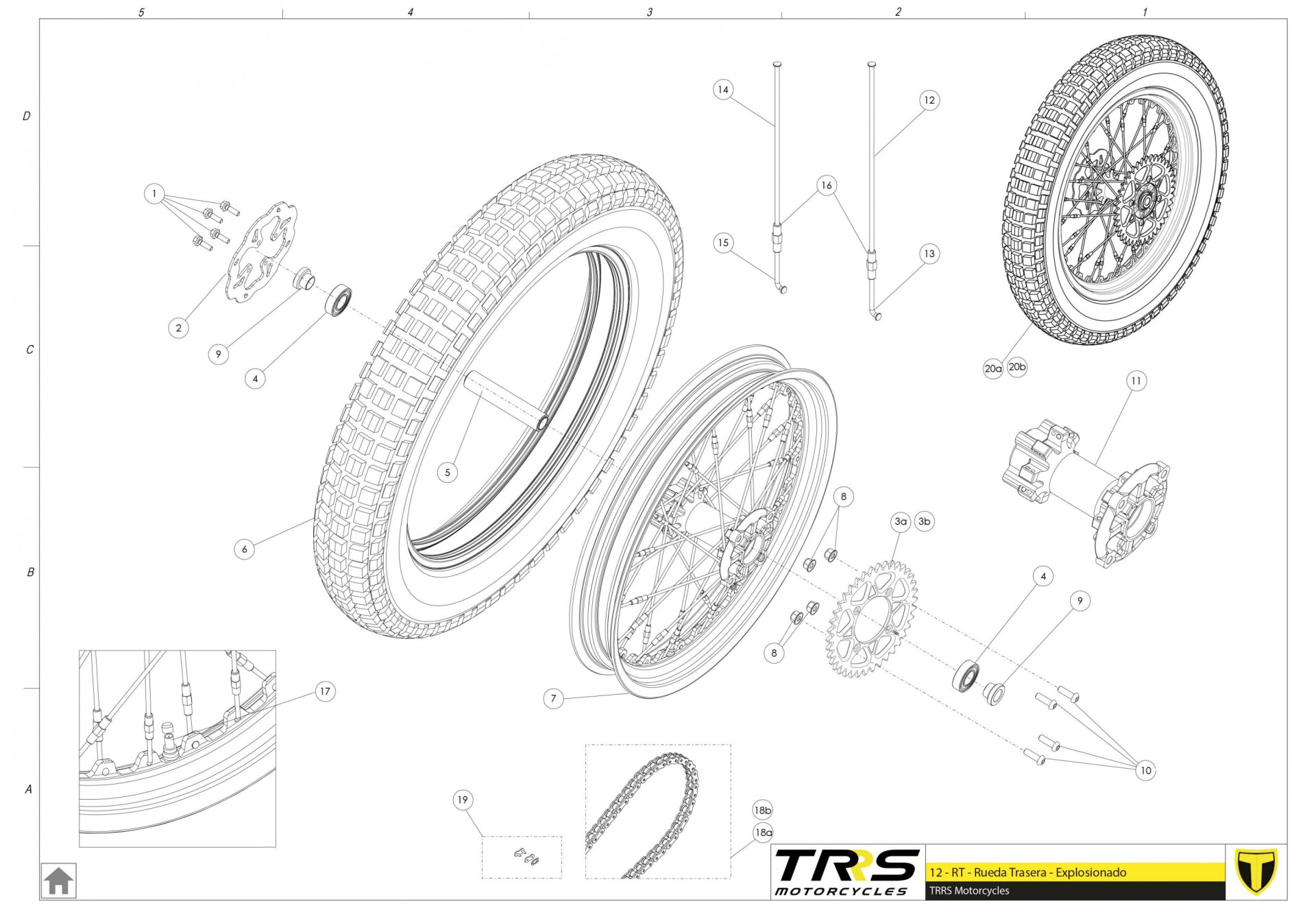 12TR - REAR WHEEL